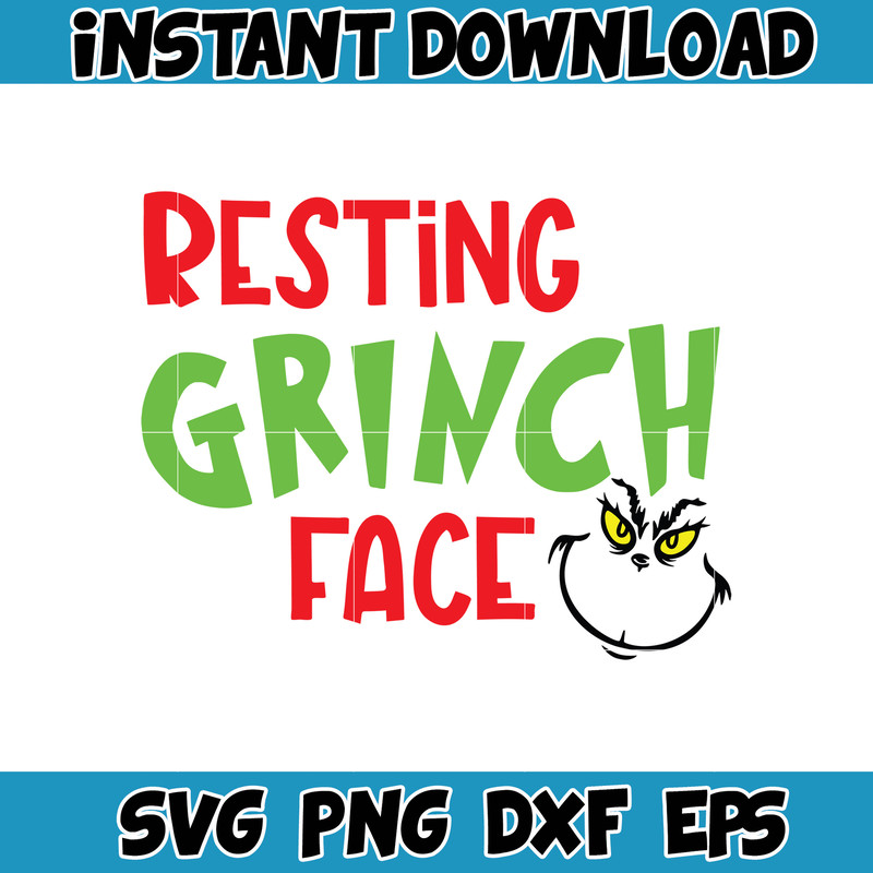 Grinch SVG, Grinch Christmas Svg, Grinch Face Svg, Grinch Hand Svg, Clipart Cricut Vector Cut File, Instant Download (299).jpg