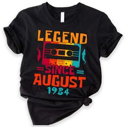 40th birthday shirt gift, 1983 cassette shirt, vintage 1983 shirt, best of 1983 t-shirt, 40 years of being awesome, hell