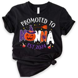 nonna shirt, promoted to nonna 2024, nonna est 2024, nonna gift, pregnancy reveal shirt, new grandma gift, new baby anno