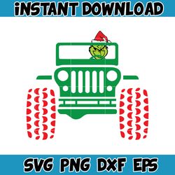 Grinch SVG, Grinch Christmas Svg, Grinch Face Svg, Grinch Hand Svg, Clipart Cricut Vector Cut File, Instant Download (30