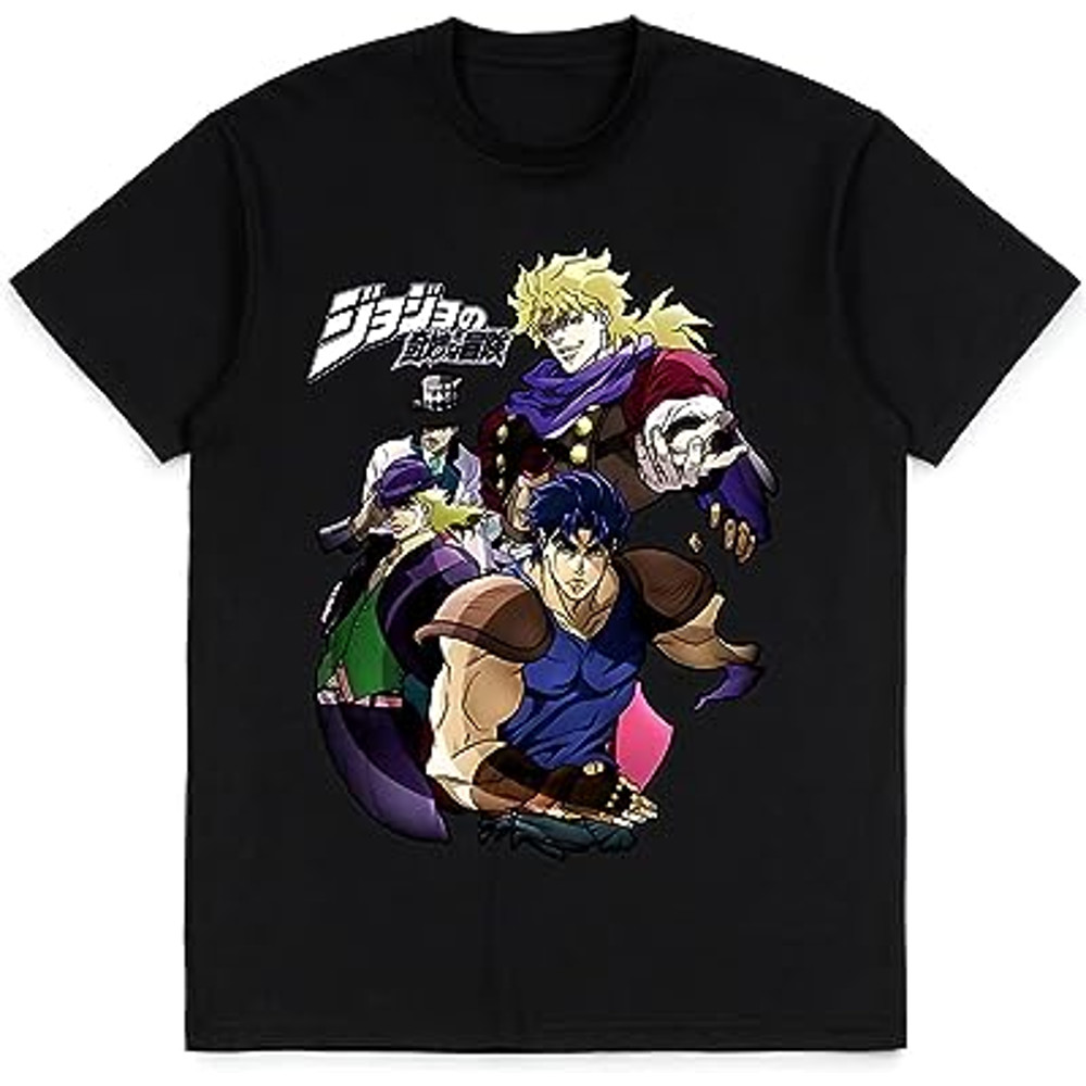 Shirt Merch Manga Poster t Shirt Women Men Kids 3D Print t-Shirts Cotton Black tee.jpg