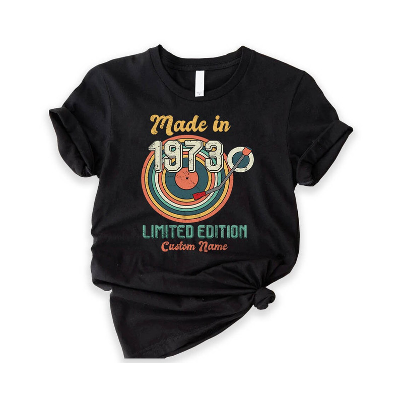 Made In 1973 Limited Edition 50 Years Of Being Awesome Birthday T-Shirt Women, Born In 1973 50 Years Old Shirt, 50th Birthday Party Gift.jpg