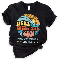 here comes the son daddy to be shirt, promoted to daddy shirt, baby announcement, new dad shirt, new father shirt, new p