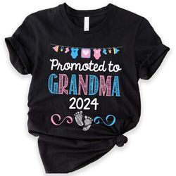 promoted to grandma shirt, promoted to grandpa shirt, grandma shirt, pregnancy reveal, baby announcement, grandma to be,