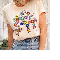 Disney Toy Story Group Shirt, You've got a friend in me Disney Shirt, Disney world Disneyland shirt,Magic Kingdom,Woody