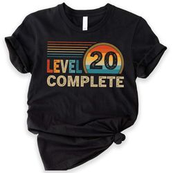 20th wedding anniversary gift for husband wife, level 20 complete, anniversary gift personalized, gamer husband gift, re