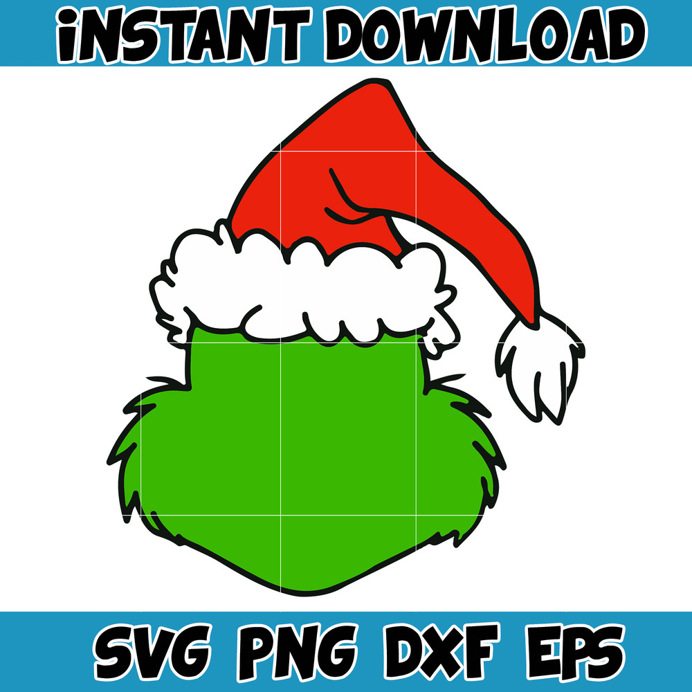 Grinch SVG, Grinch Christmas Svg, Grinch Face Svg, Grinch Hand Svg, Clipart Cricut Vector Cut File, Instant Download (358).jpg