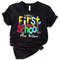Happy First Day Of School Shirt,Back To School Shirt, Teacher Life Shirt, 1st Day Of School Shirt, Gift For Teacher Tee, Custom Name Shirt-1.jpg