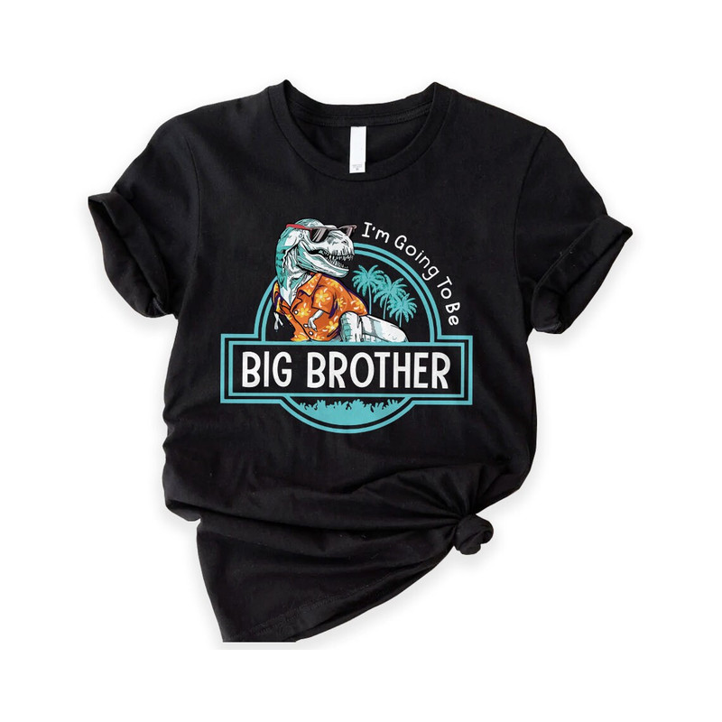 Personalised im going to be a big brother tshirt, Dinosaur bro tshirt, pregnancy reveal, sibling, new baby,announcement, big brother t shirt.jpg