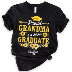 personalized proud grandma graduation shirt, grad squad shirt, matching family graduation shirt,graduation 2023,custom g
