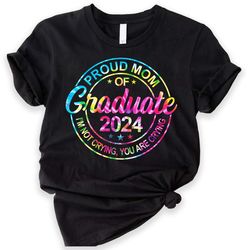 personalized proud mom graduation shirt, grad squad t-shirt, matching family graduation shirts, graduation 2023, custom