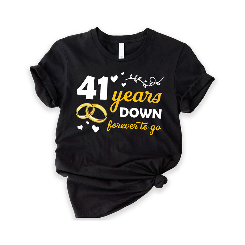 Wedding Anniversary Shirt,Just Married 40 Years Ago Shirt,Wedding Gift,40 Years Marriage,Wedding Party Shirt,,Honeymoon Shirt,Married Shirts.jpg