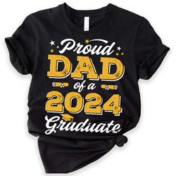 personalized proud dad graduation shirt, grad squad t-shirt, matching family graduation shirts, graduation 2023, custom