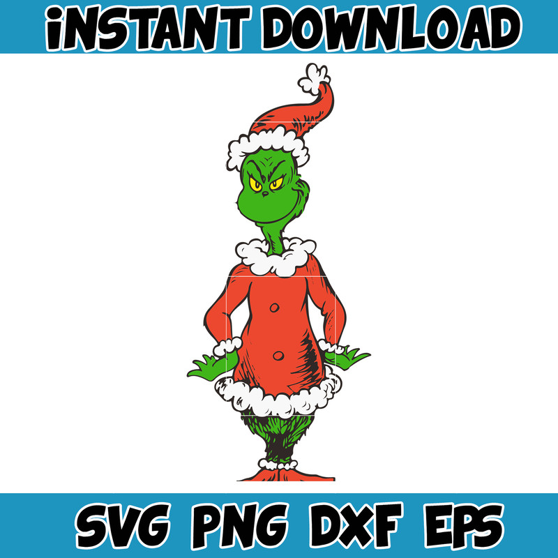 Grinch SVG, Grinch Christmas Svg, Grinch Face Svg, Grinch Hand Svg, Clipart Cricut Vector Cut File, Instant Download (384).jpg