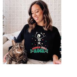 jingle bell rock sweatshirt, jingle bell sweatshirt,  xmas hoodie, holiday sweatshirt, christmas sweatshirt, christmas g