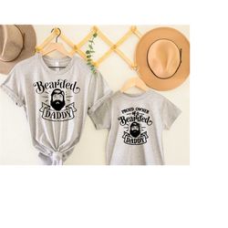 dad and son shirts, bearded daddy shirt, daddy and me shirt, best dad shirt, matching daddy shirt, dad tee, gift for dad