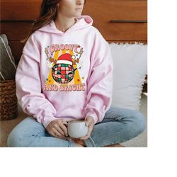 merry and bright hoodie, xmas hoodie, holiday hoodie, christmas hoodie, christmas gift, holiday gift, christmas for wome