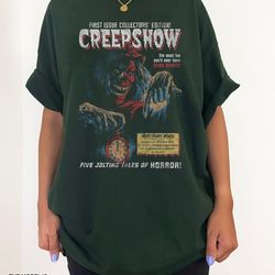 creepshow, stephen king, george romero shirt, horror movies shirt