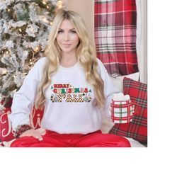 merry christmas yall sweatshirt, xmas hoodie, holiday sweatshirt, christmas sweatshirt, christmas gift, family christmas