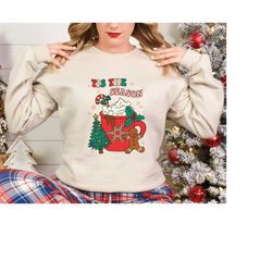 tis the season christmas sweatshirt, xmas hoodie, holiday sweatshirt, christmas sweatshirt, christmas gift, family chris