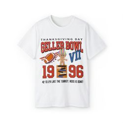 friends shirt, unisex, geller bowl, 90s nostalgia, college letters shirt, thanksgiving, friends reunion