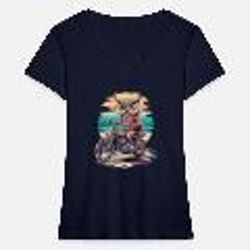women's organic v-neck t-shirt