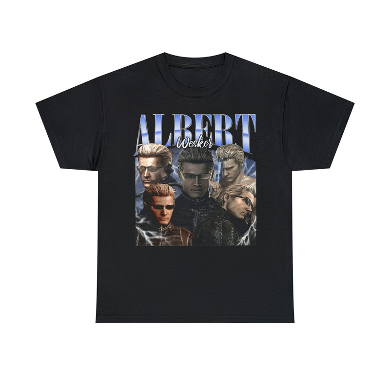 Limited Albert Wesker Vintage 90s Shirt , Resident Evil 4 Shirt , Unisex T-shirt , Trendy Shirt.jpg