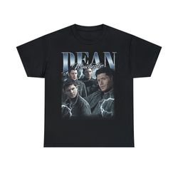 limited dean winchester vintage 90s shirt , supernatural movie shirt , unisex t-shirt , trendy shirt