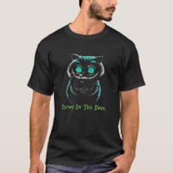 glows in the dark halloween t-shirt