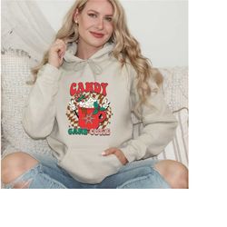 candy cane hoodie, funny christmas hoodie, xmas hoodie, holiday hoodie, christmas hoodie, christmas gift, holiday gift,