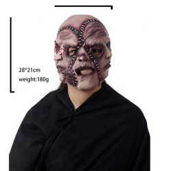 Grimace Horror Mask Cosplay