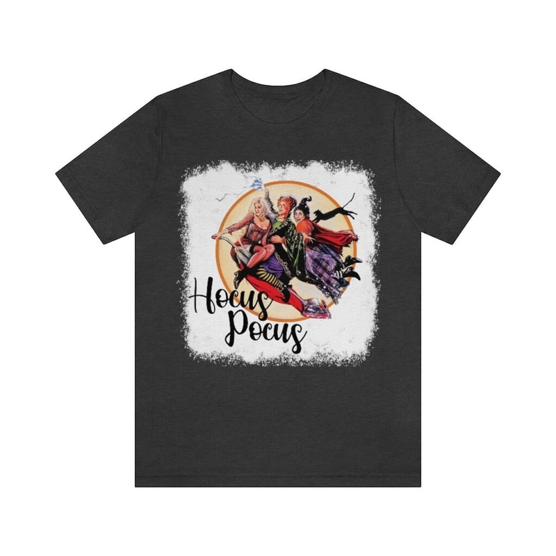 Hocus Pocus Sanderson Sisters Mock Bleach Soft Halloween Shirt Unisex Jersey Short Sleeve Tee - 5.jpg