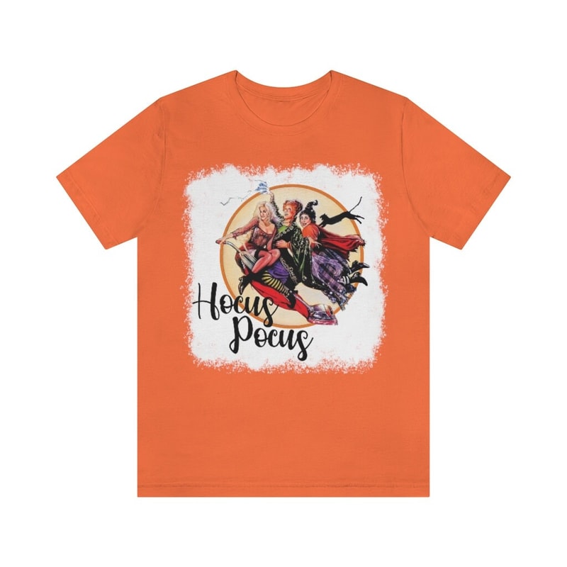 Hocus Pocus Sanderson Sisters Mock Bleach Soft Halloween Shirt Unisex Jersey Short Sleeve Tee - 8.jpg