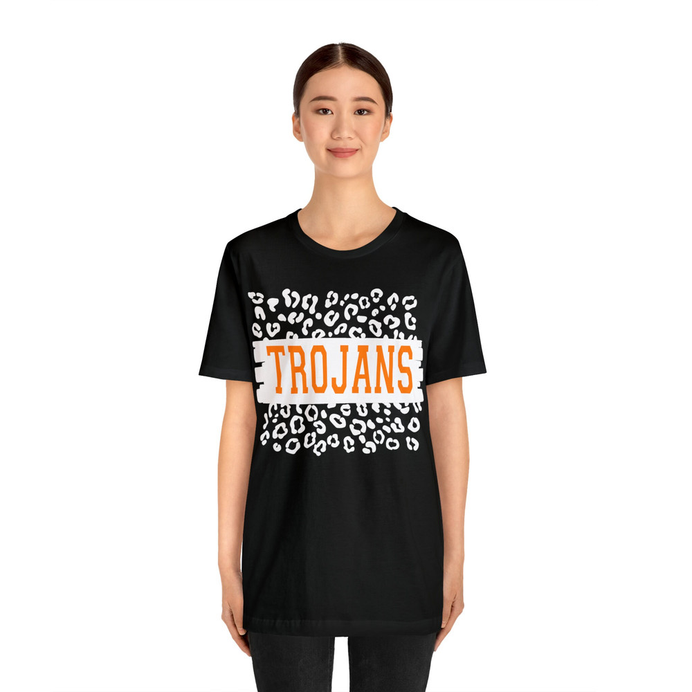 Leopard Trojans Pride Unisex Jersey Short Sleeve Tee - 3.jpg
