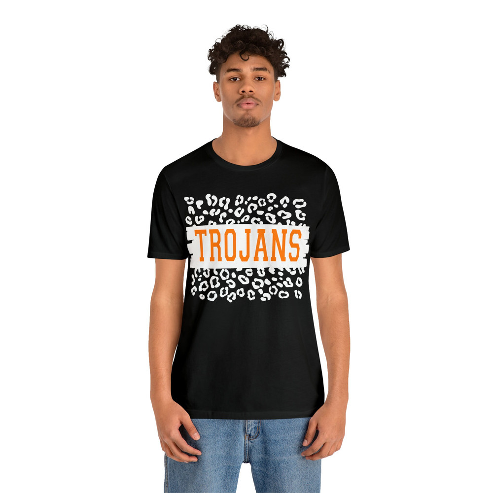 Leopard Trojans Pride Unisex Jersey Short Sleeve Tee - 4.jpg