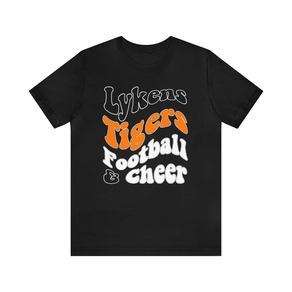Lykens Tigers Retro Unisex Jersey Short Sleeve Tee - 1.jpg