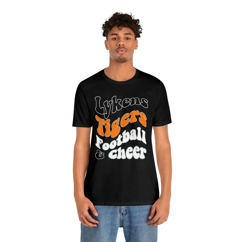 Lykens Tigers Retro Unisex Jersey Short Sleeve Tee - 4.jpg