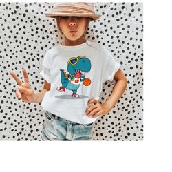 kids t-rex dinosaur shirt, cute dinosaur shirt, kids dinosaur shirt, funny dinosaur tee, gift for kids, dinosaur gift fo