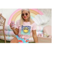 beach bum t-shirt, holiday shirt, beach shirt, summer vibes tee, summer vacation shirt, beach camping, matching beach te