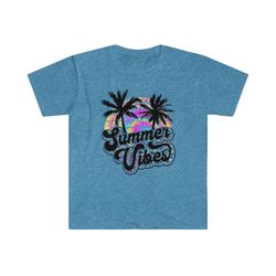 summer vibes - unisex softstyle t-shirt