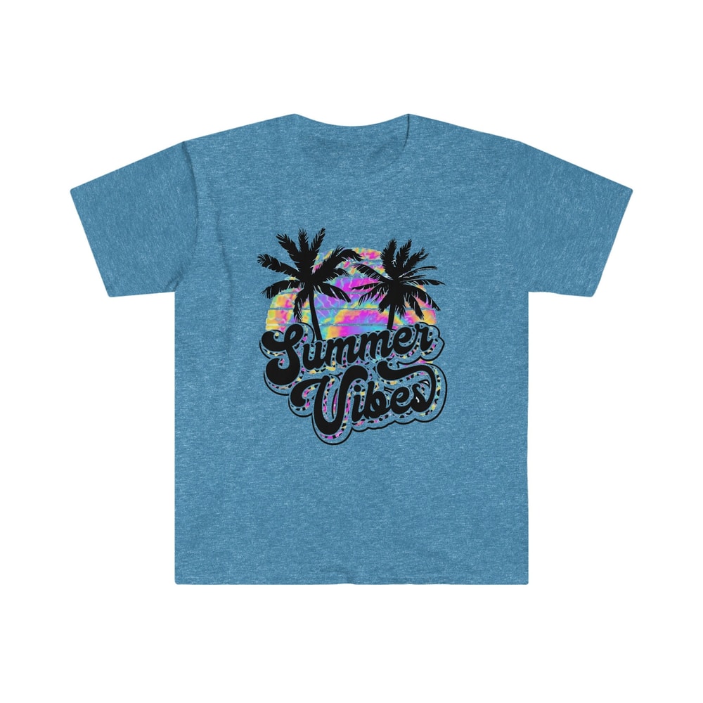 Summer Vibes - Unisex Softstyle T-Shirt - 1.jpg