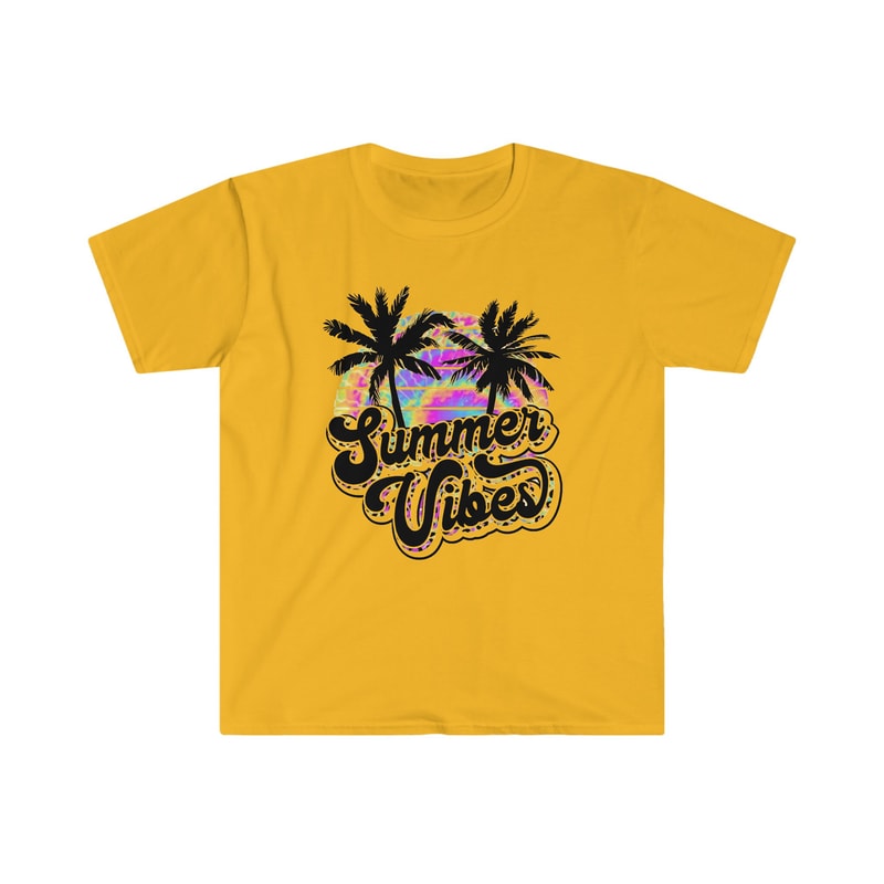 Summer Vibes - Unisex Softstyle T-Shirt - 2.jpg