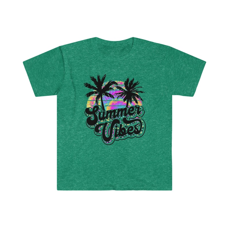 Summer Vibes - Unisex Softstyle T-Shirt - 3.jpg