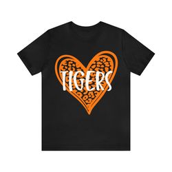 tigers love unisex jersey short sleeve tee