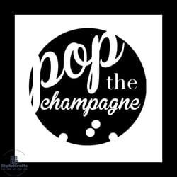 pop the champagne christmas svg, christmas svg, pop the champagne svg