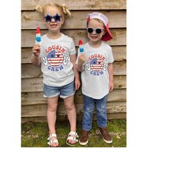 4th of july cousin crew shirt, america shirt, usa shirt, patriotic tee, fourth of july shirt, 4th of july shirt, indepen