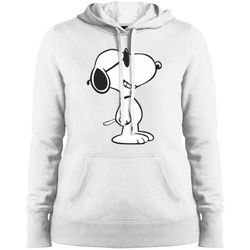 agr funny snoopy ladies&8217 pullover hooded sweatshirt