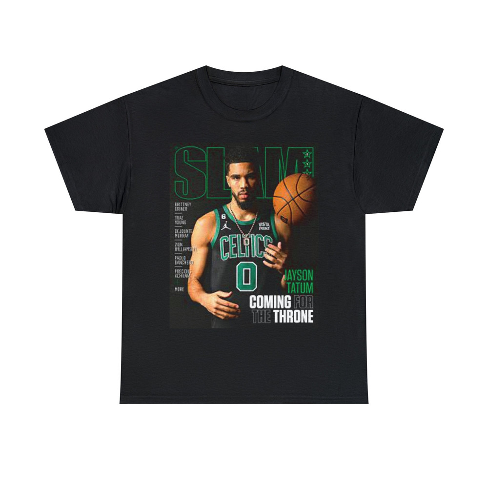 Jayson Tatum NBA boston celctic shirt slam cover magazine graphic tee shirt-2.jpg