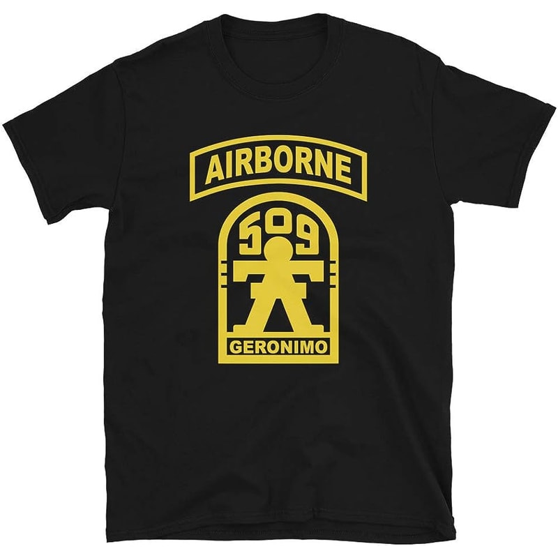 Mod.1 Geronimo 509th Airborne T-Shirt Parachute Infantry Military Regiment Army.jpg