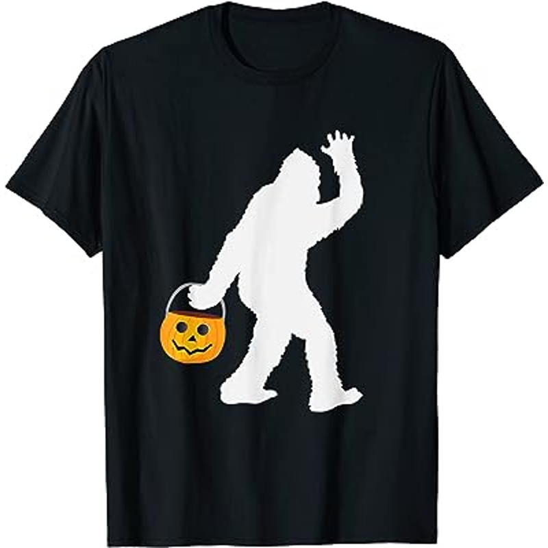 Pumpkin Bigfoot Halloween Shirt T-Shirt.jpg